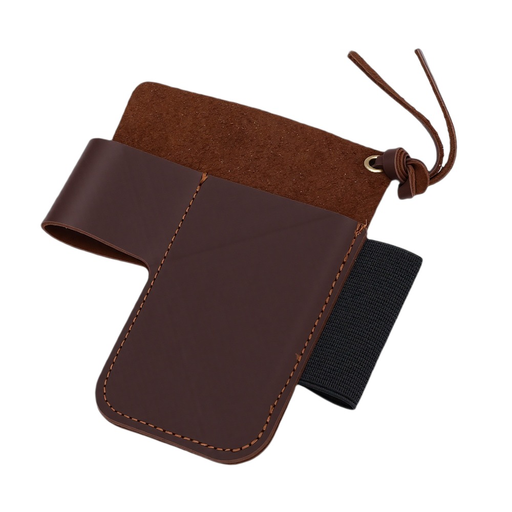 Edc Carry Clip - Duurzame lederen multitoolhoes van runderleer met