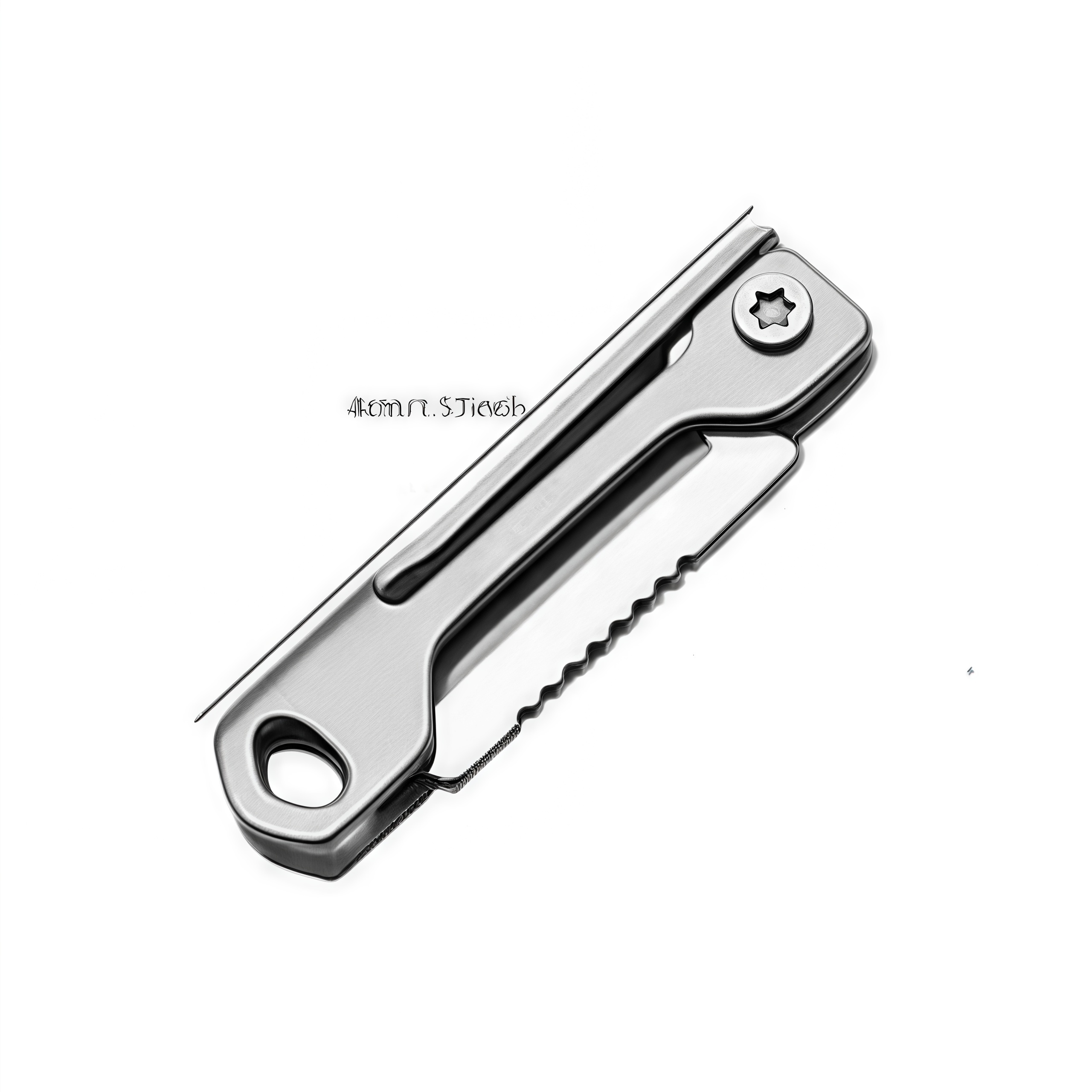 Edc Carry Knife - 1 stuks roestvrijstalen mini-zakmes, multifunctioneel, EDC-sleutelhanger,