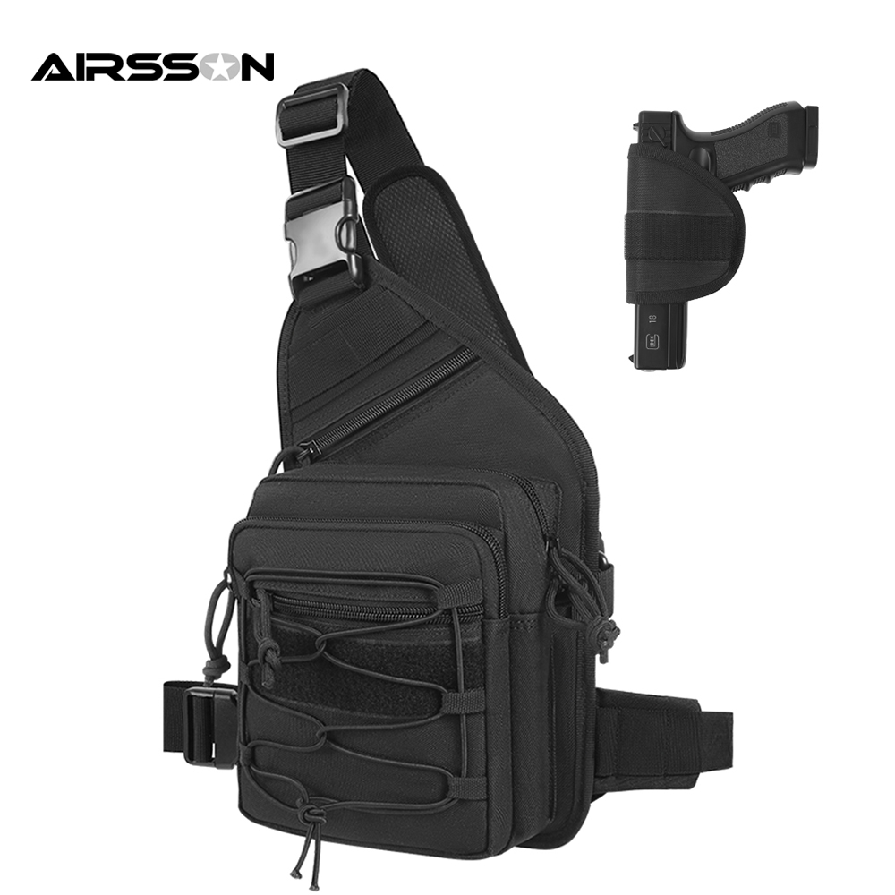 Edc Concealed Carry Sling Bag - Outdoor Gun Holster Tas Verborgen Carry