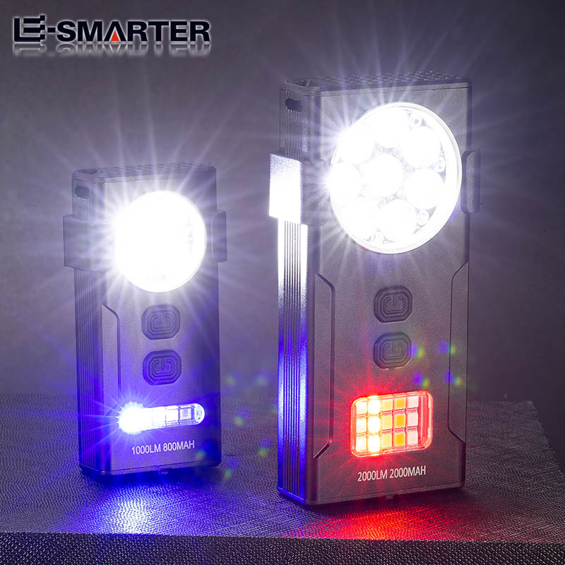 Edc Carry Clip - Mini LED EDC sleutelhanger zaklamp Oplaadbare