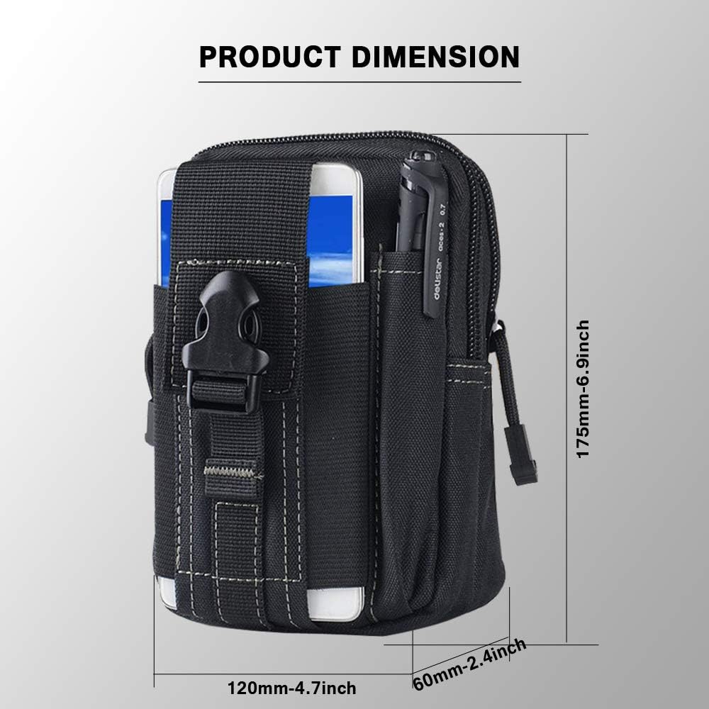 Tactische Molle Belt Pouch Mil - Edc Carry Fanny Pack recensie en prijs
