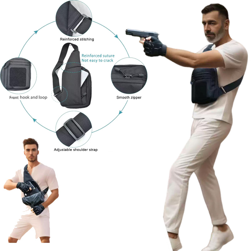Tactische pistooltas Verborgen - Edc Concealed Carry Sling Bag recensie en prijs