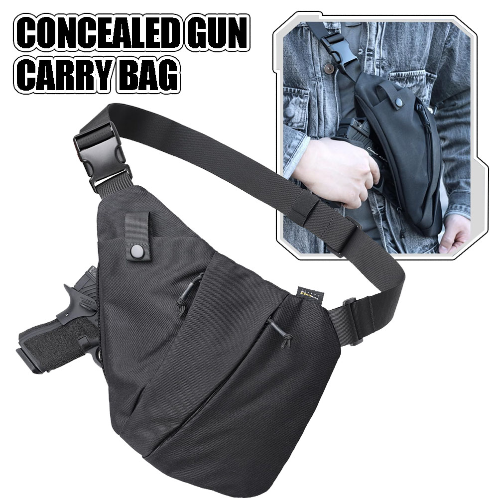 Tactisch Verborgen Pistool Dra - Edc Concealed Carry Sling Bag recensie en prijs