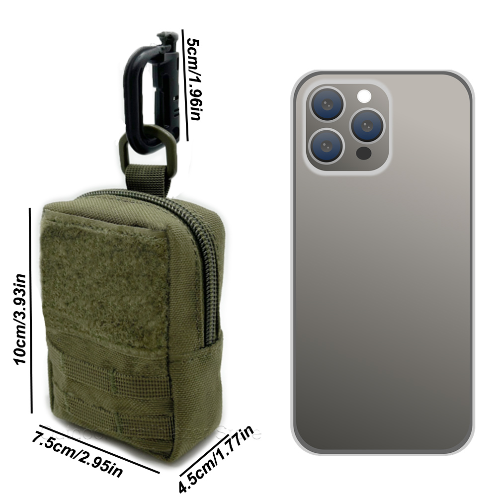Tactische Mini MOLLE Pouch Com - Edc Carry Fanny Pack recensie en prijs