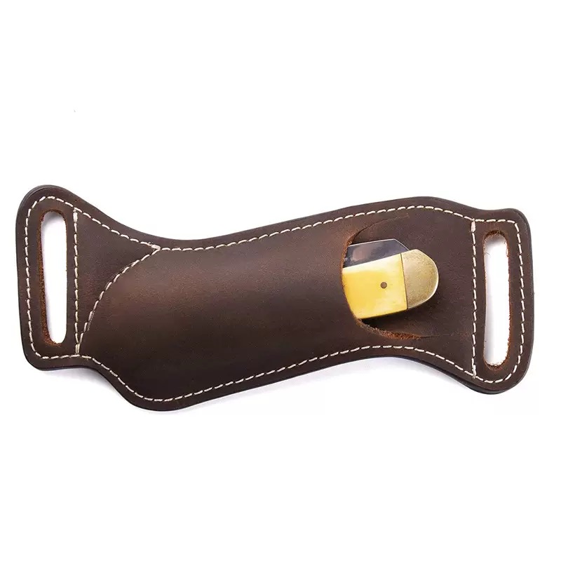 Outdoor lederen EDC-messchede/ - Edc Carry Knife recensie en prijs