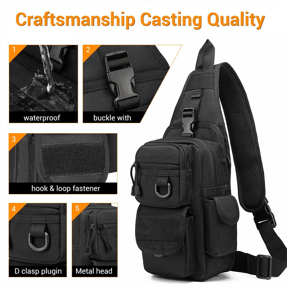 Tactische pistooltas Verborgen - Edc Concealed Carry Sling Bag recensie en prijs